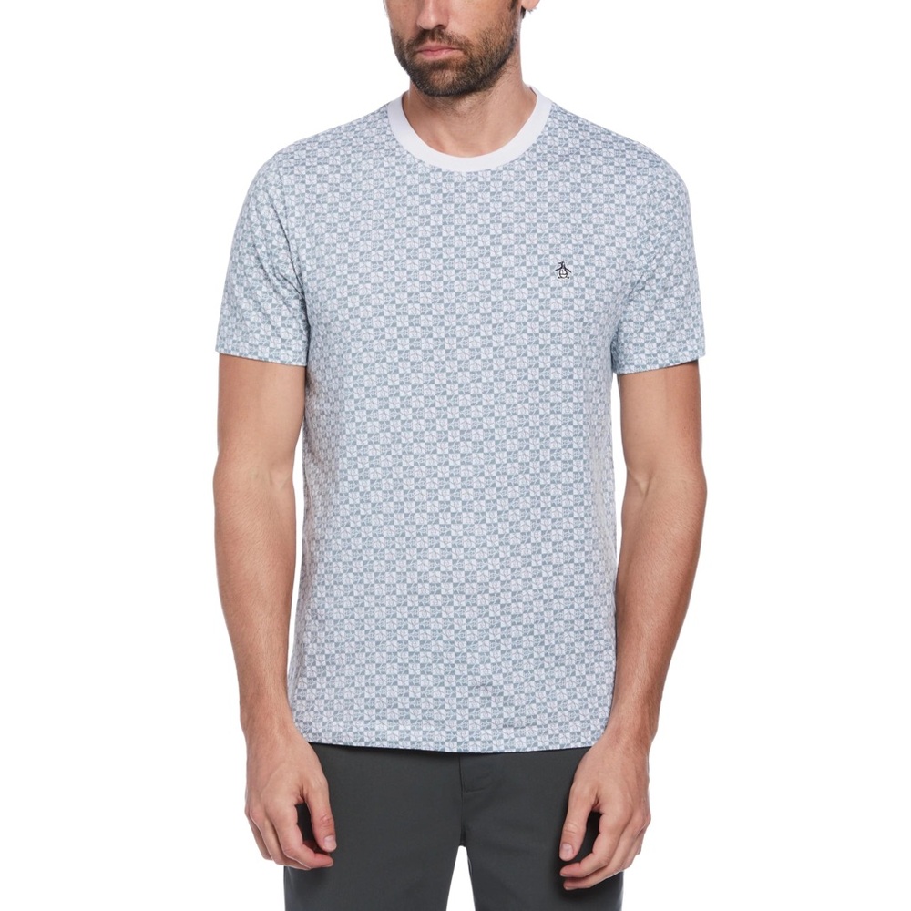 NWT Original Penguin Pete Check Tee | Size: XL